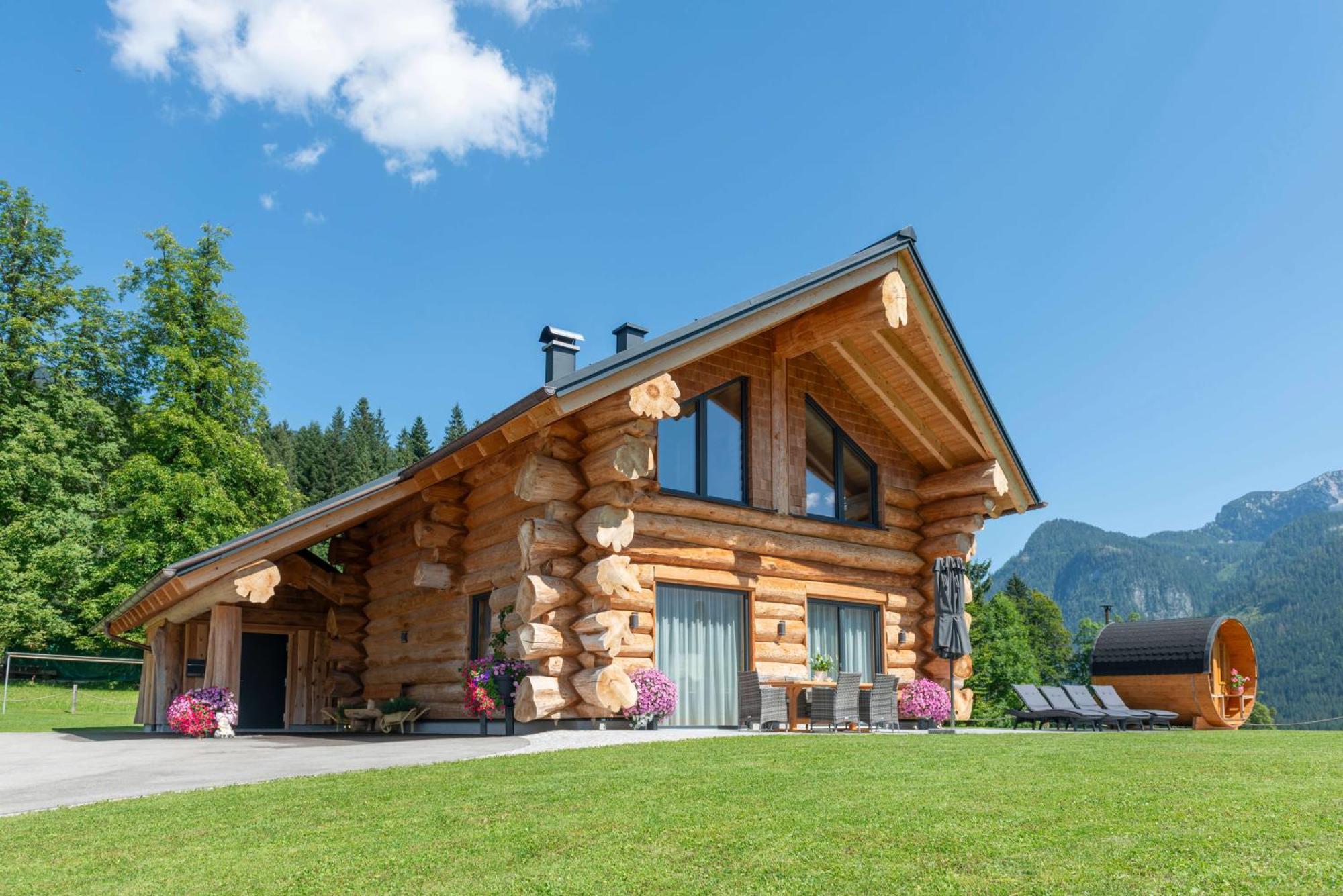 Das Blockhaus Гозау Экстерьер фото