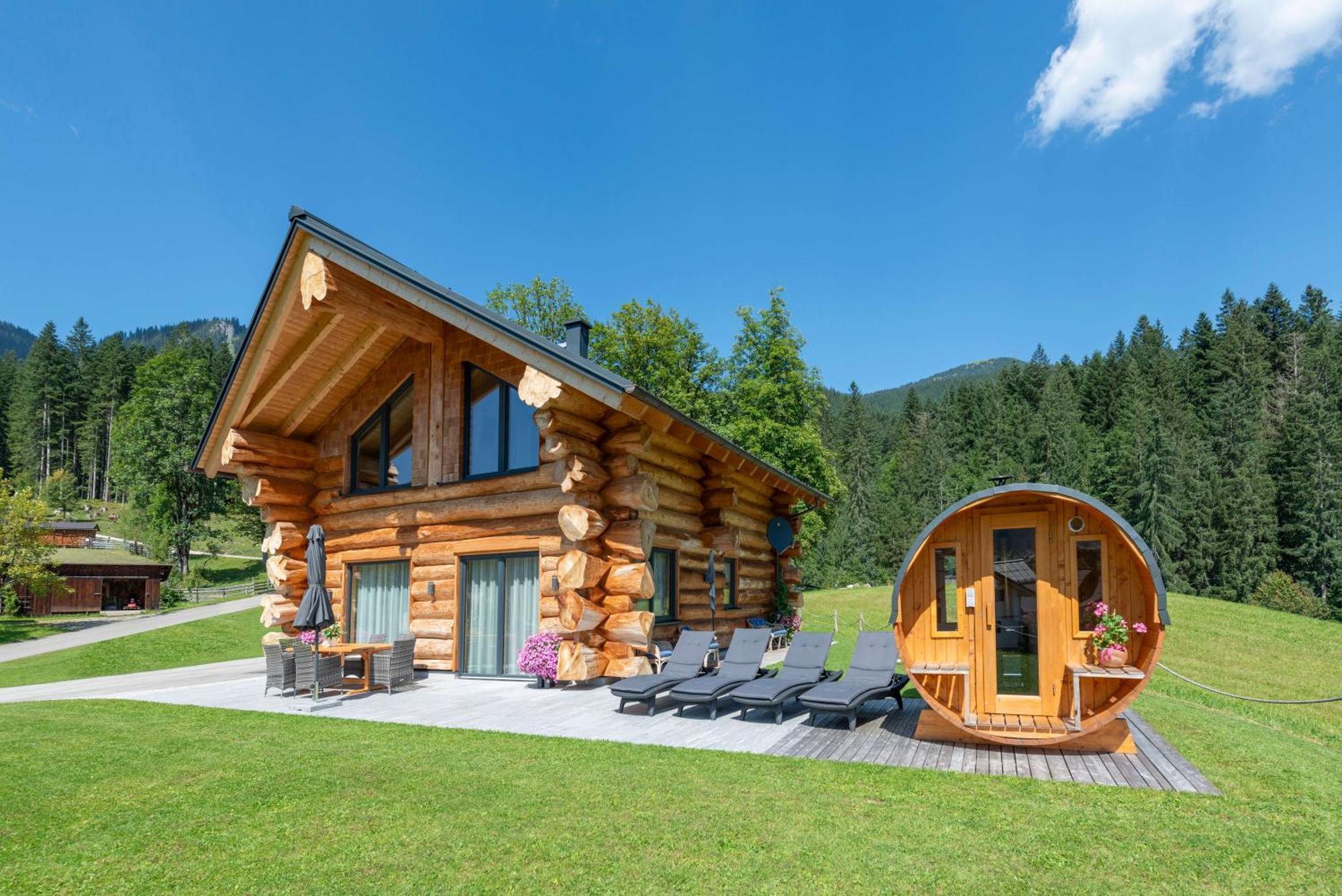 Das Blockhaus Гозау Экстерьер фото